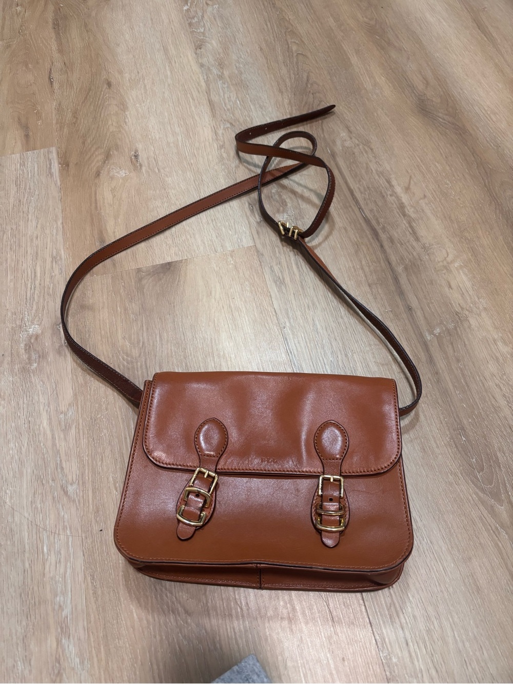 VINTAGE Lauren Ralph Lauren Leather bag